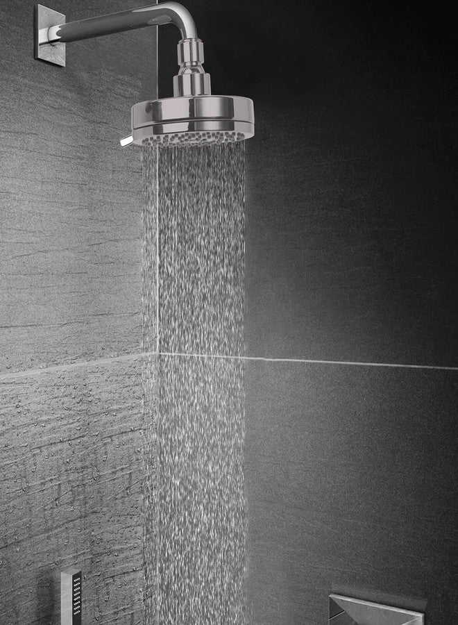 BonKaso رأس دش BonKaso SH-2061 ABS مقاس 10 سم للحمام، بلمسة نهائية من الكروم (عبوة من قطعة واحدة) - Image 5
